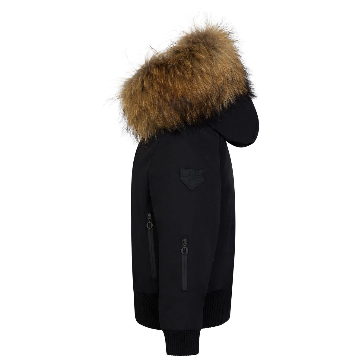 The Forward Boys' Zipper Pocket Coat - Black Coat IBIS Outerwear 