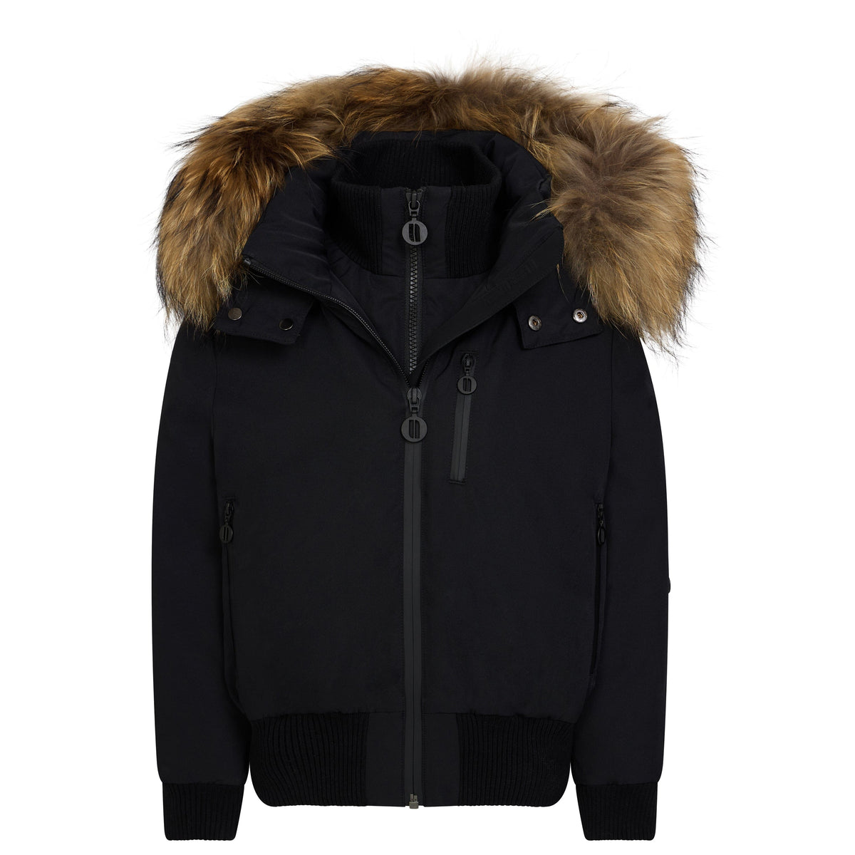 The Forward Boys' Zipper Pocket Coat - Black Coat IBIS Outerwear 