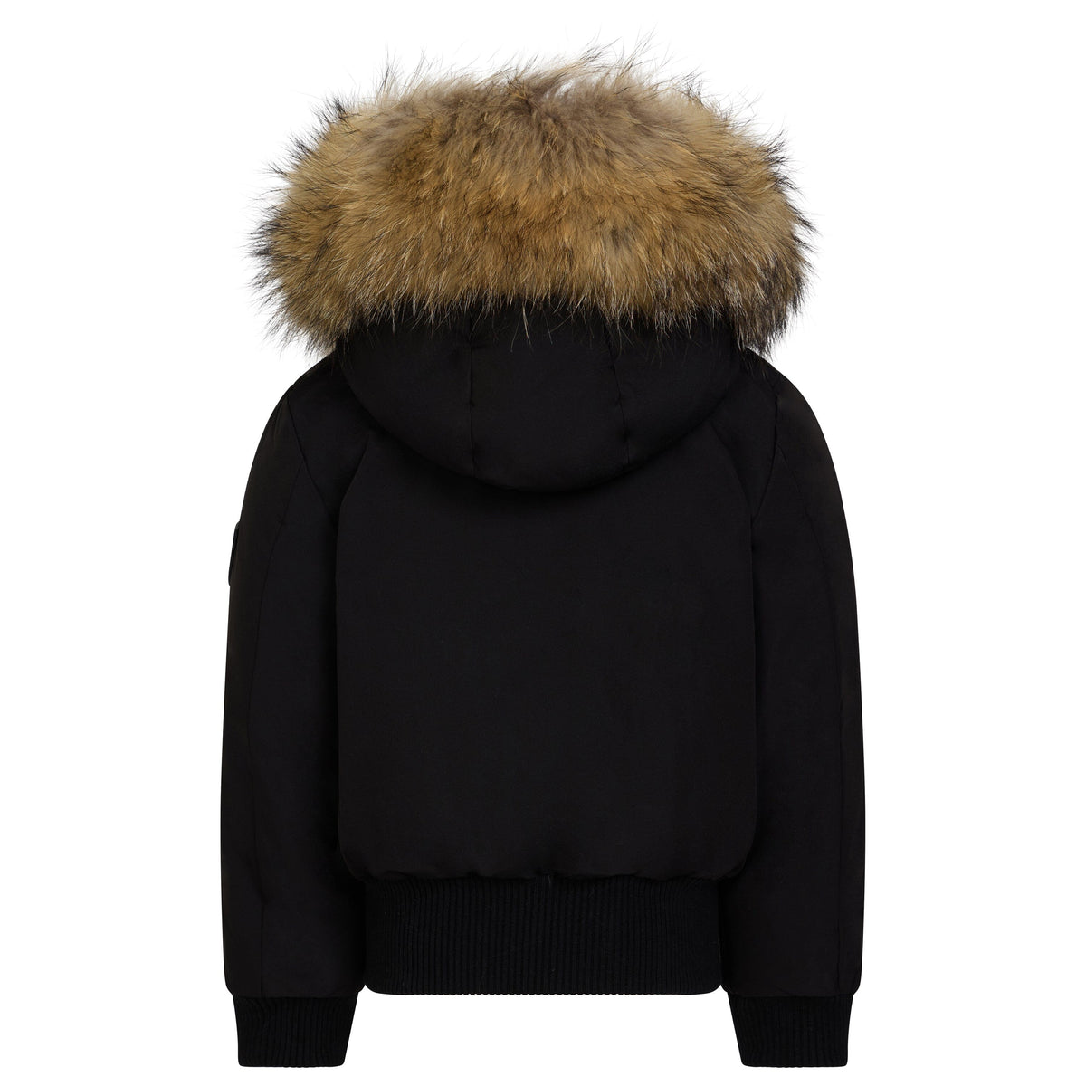 The Northbound Boys' Bomber with Shoulder Flaps - Black Coat IBIS Outerwear 