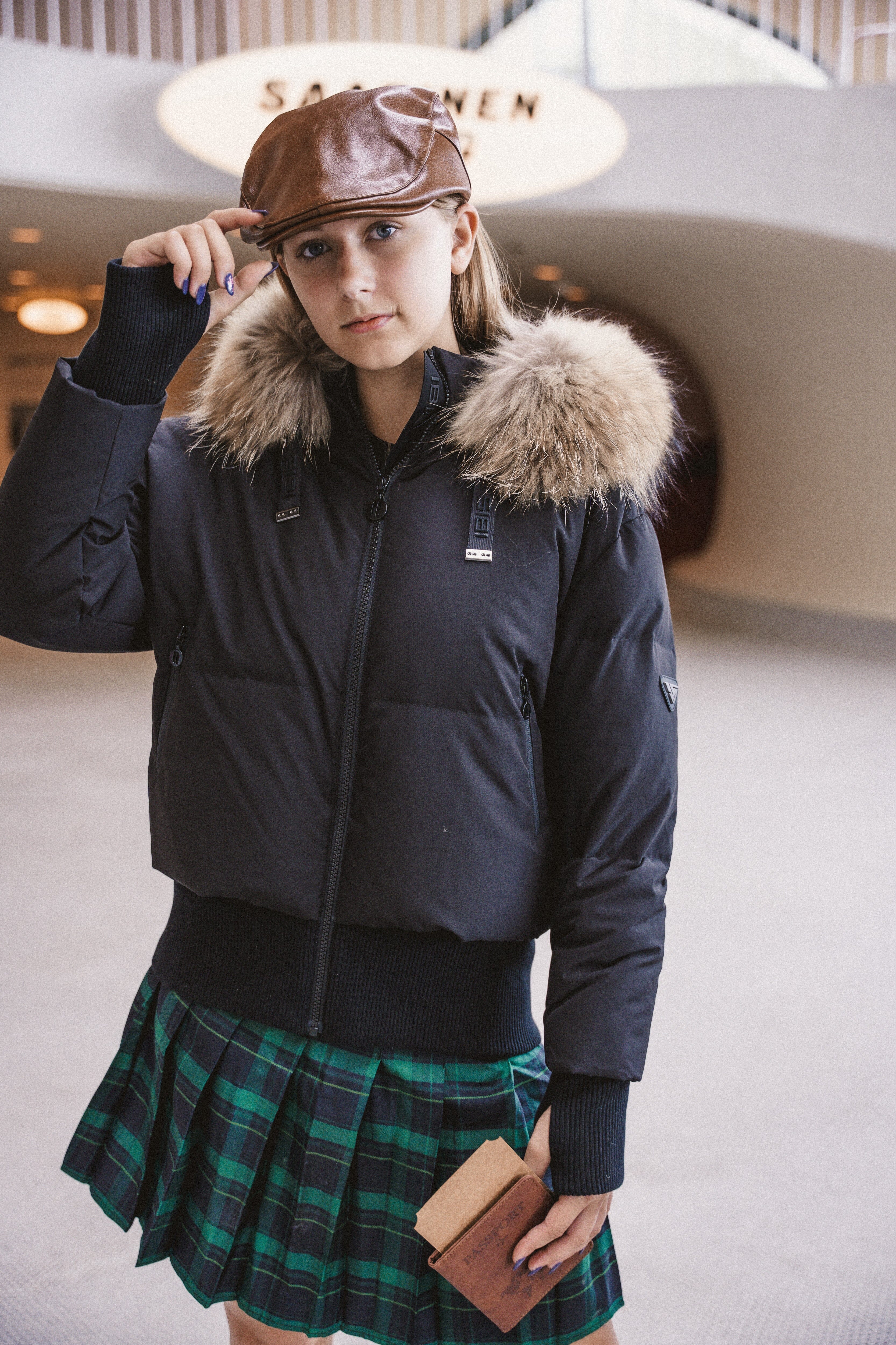 The Onward Teen Blouson Bomber - Black Matte Coat IBIS Outerwear 