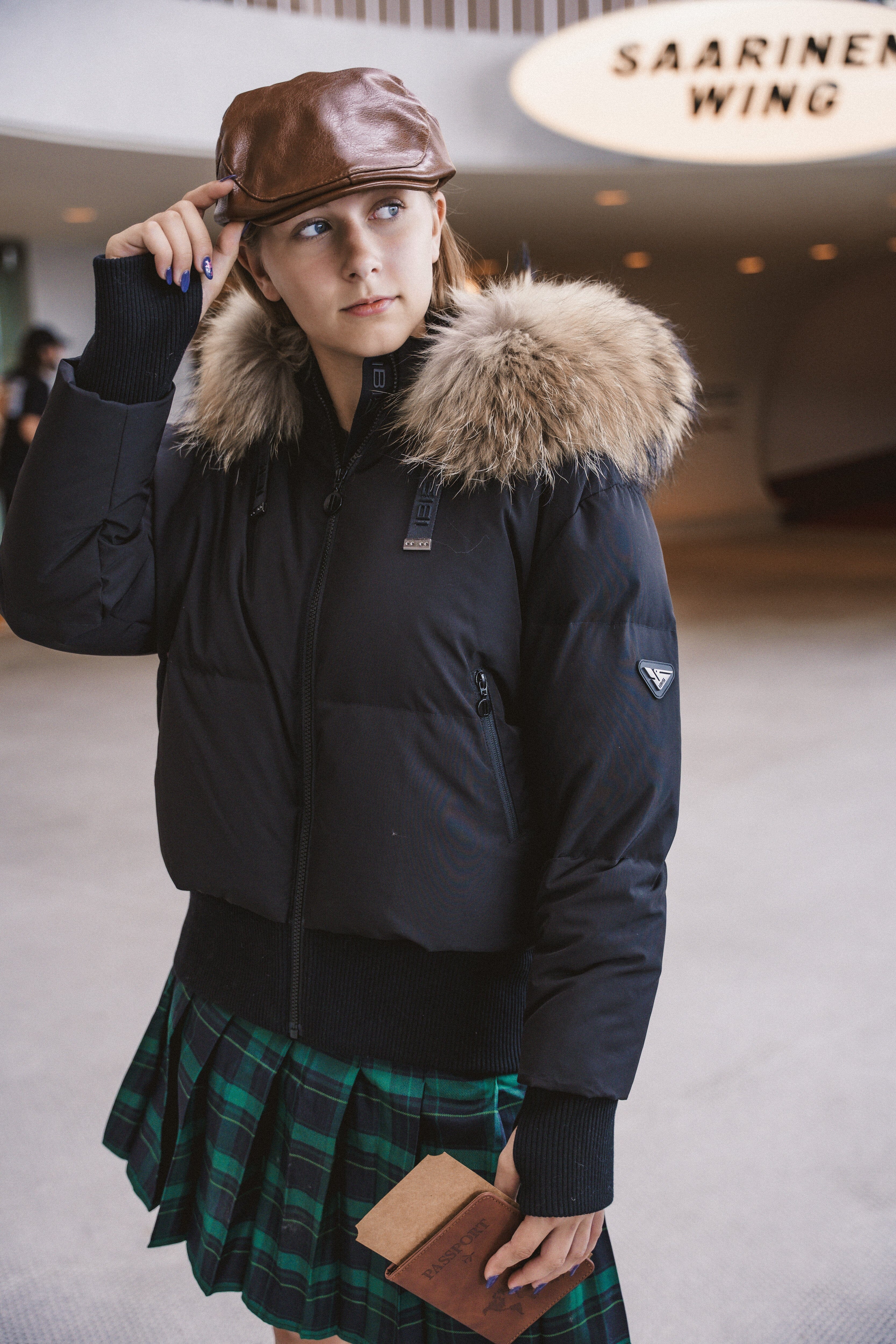 The Onward Teen Blouson Bomber - Black Matte Coat IBIS Outerwear 
