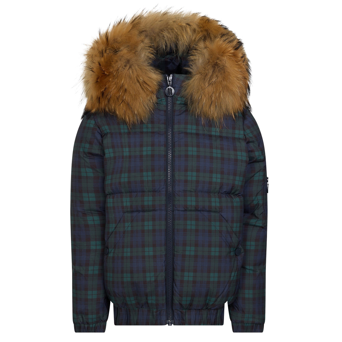 The Overland Boys' Coat with Kangaroo Pockets - Plaid Coat IBIS Outerwear 