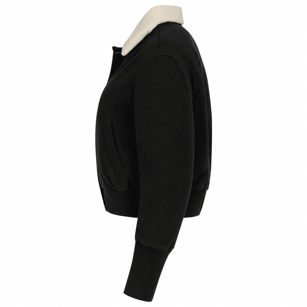 The Return Teen Dress Jacket with Contrast Collar - Black Jacket IBIS Outerwear 