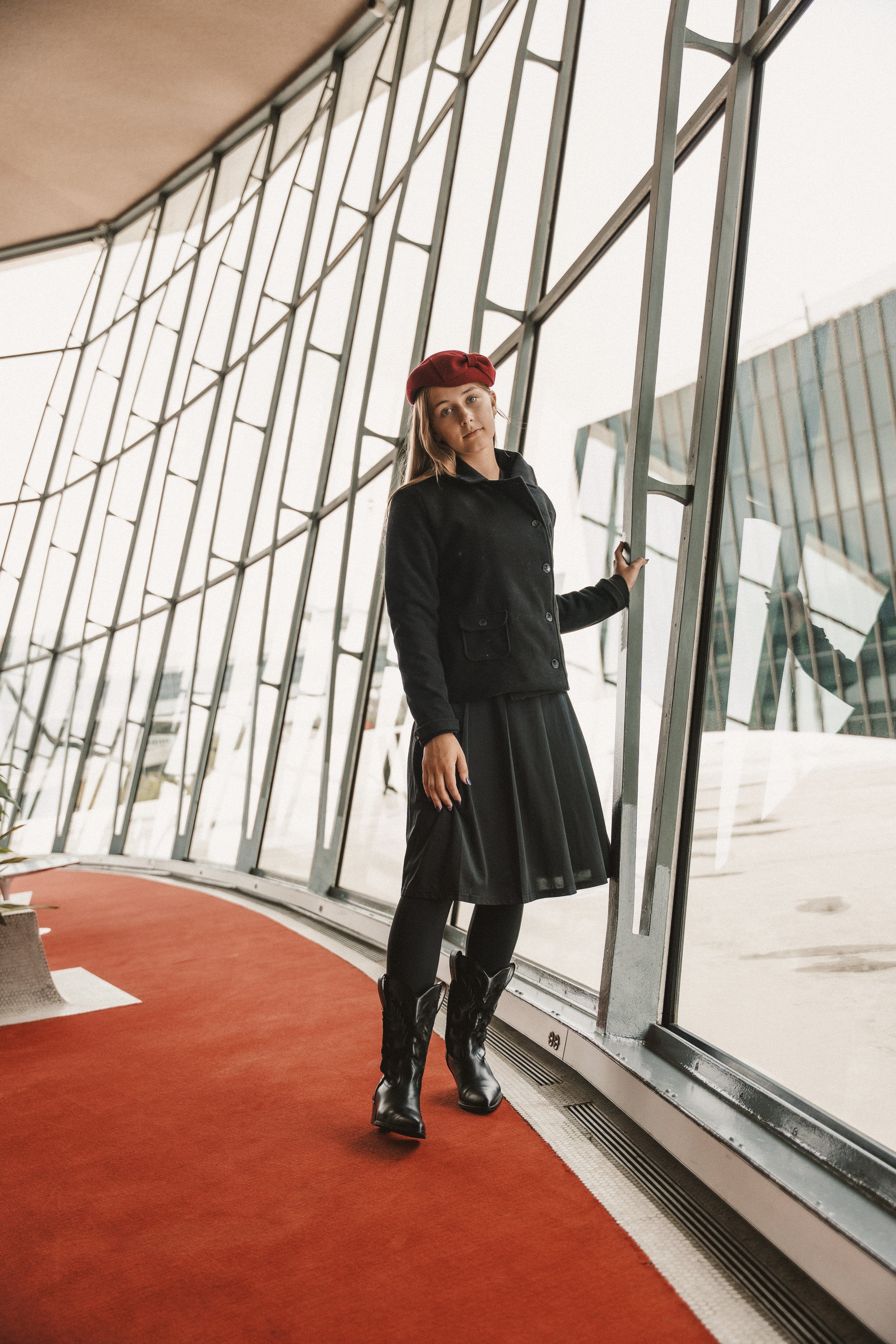 The Roamer Teen Off Center Dress Jacket - Black Jacket IBIS Outerwear 
