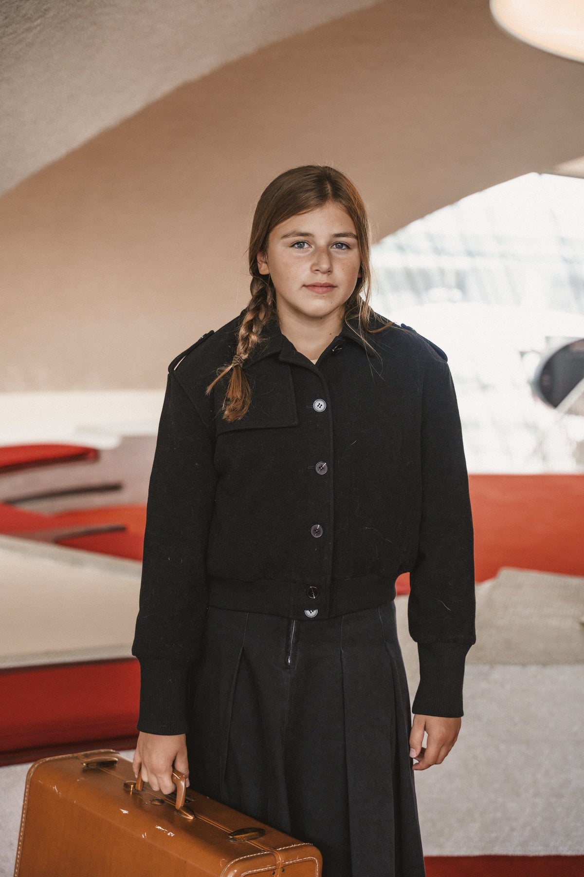 The Voyage Teen Dress Jacket with Flaps - Black Jacket IBIS Outerwear 