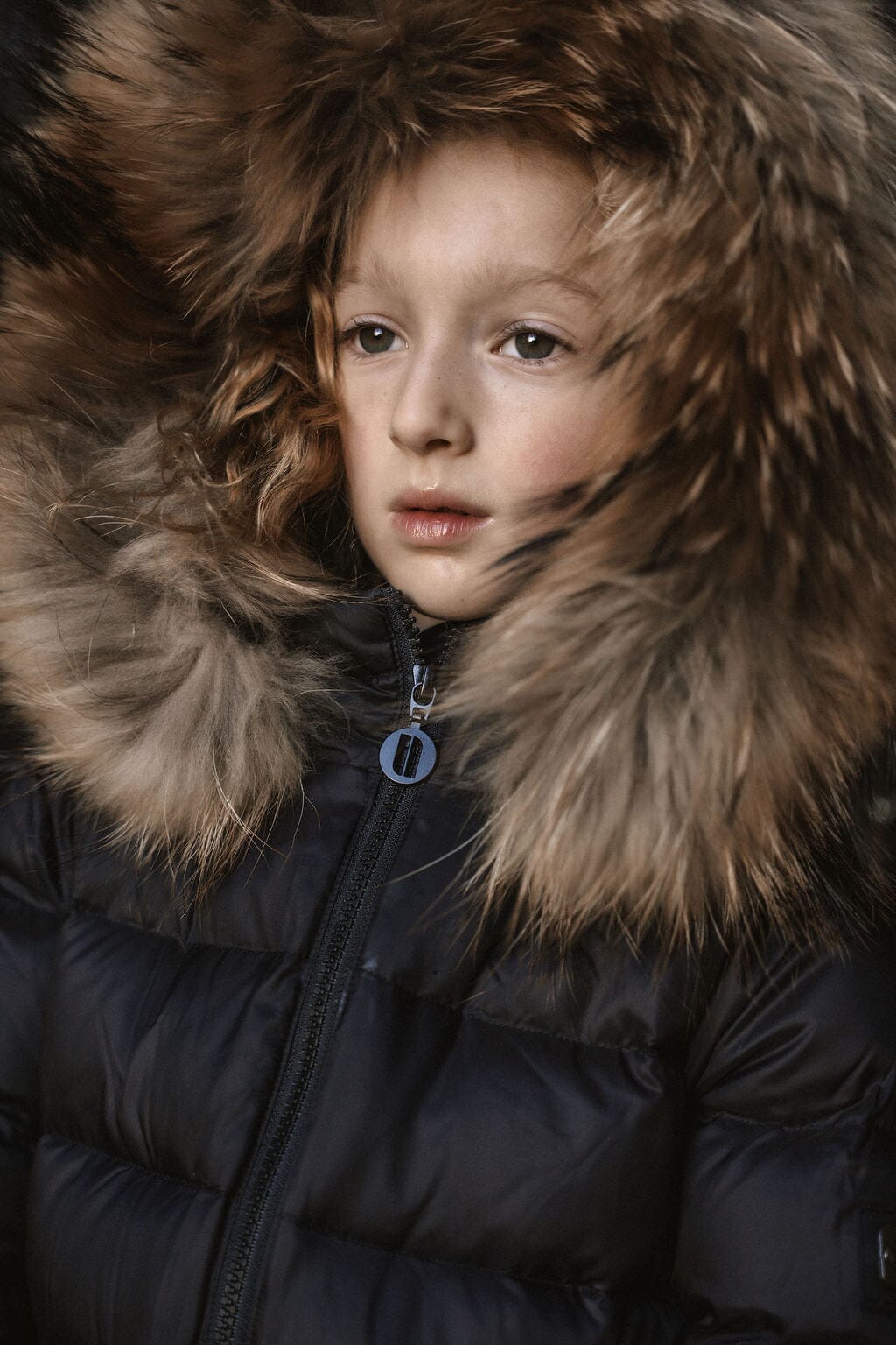 The Waypoint Girls Peplum Coat - Black Coat IBIS Outerwear 