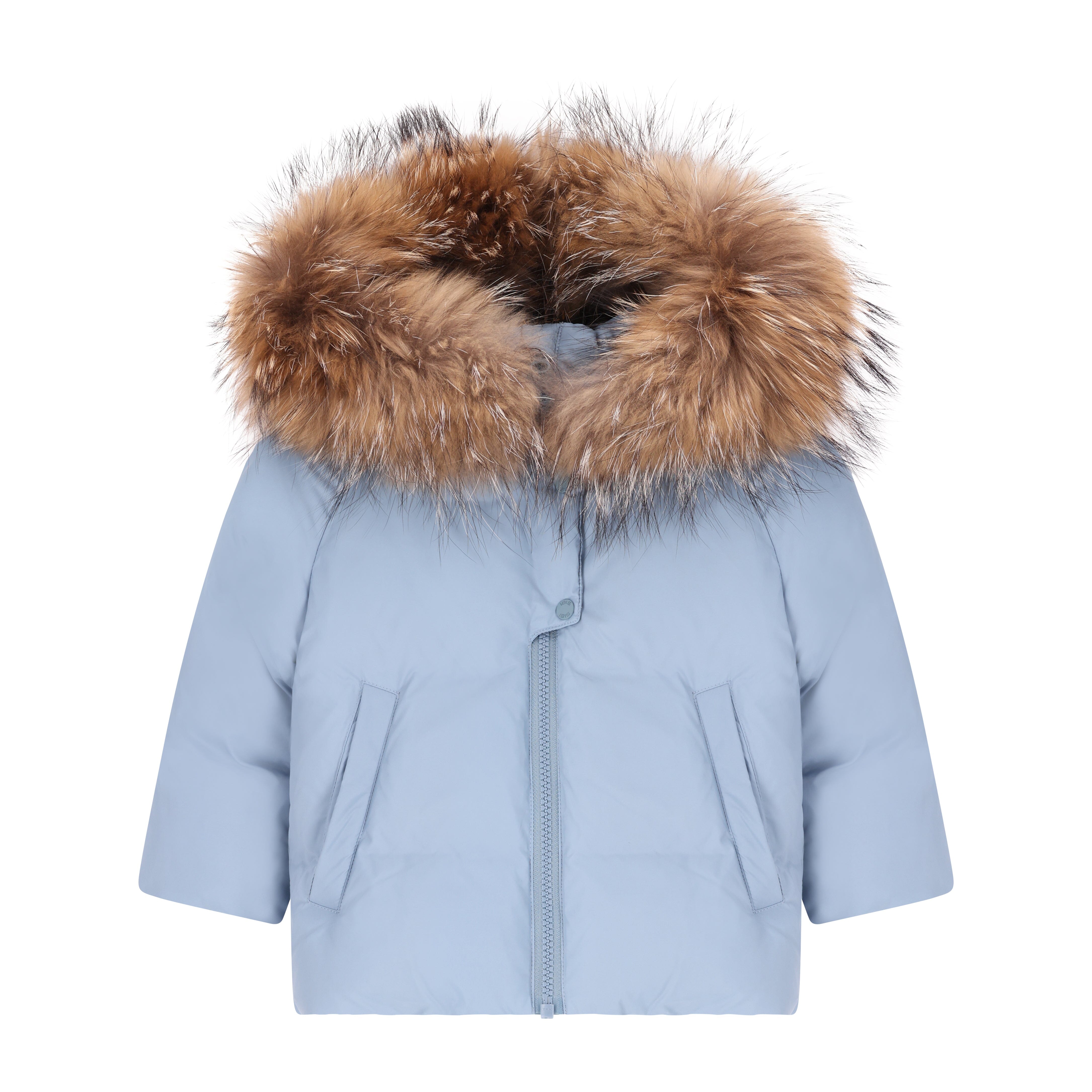 Verse Toddler Down Coat - Dusty Blue Coat IBIS Outerwear 