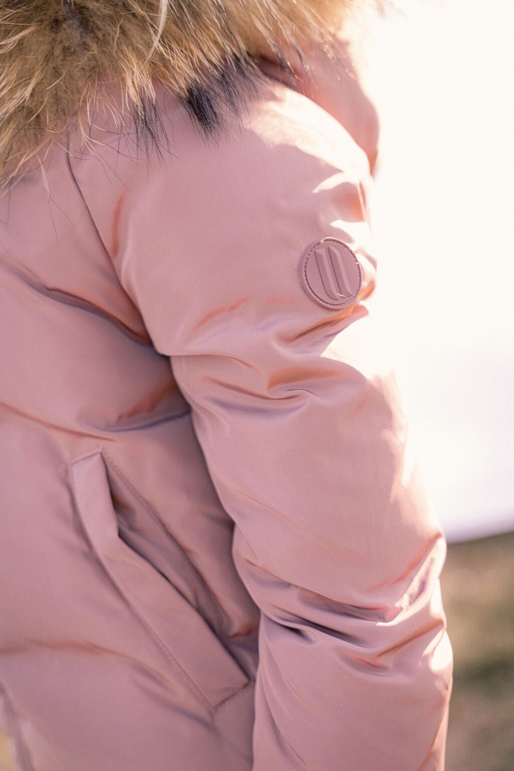 Verse Toddler Down Coat - Rose Taupe Coat IBIS Outerwear 